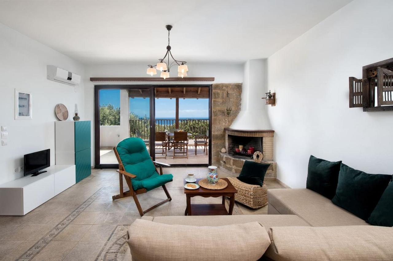 Cedrus And Sea, Beachfront House, Gennadi, Rhodes Экстерьер фото